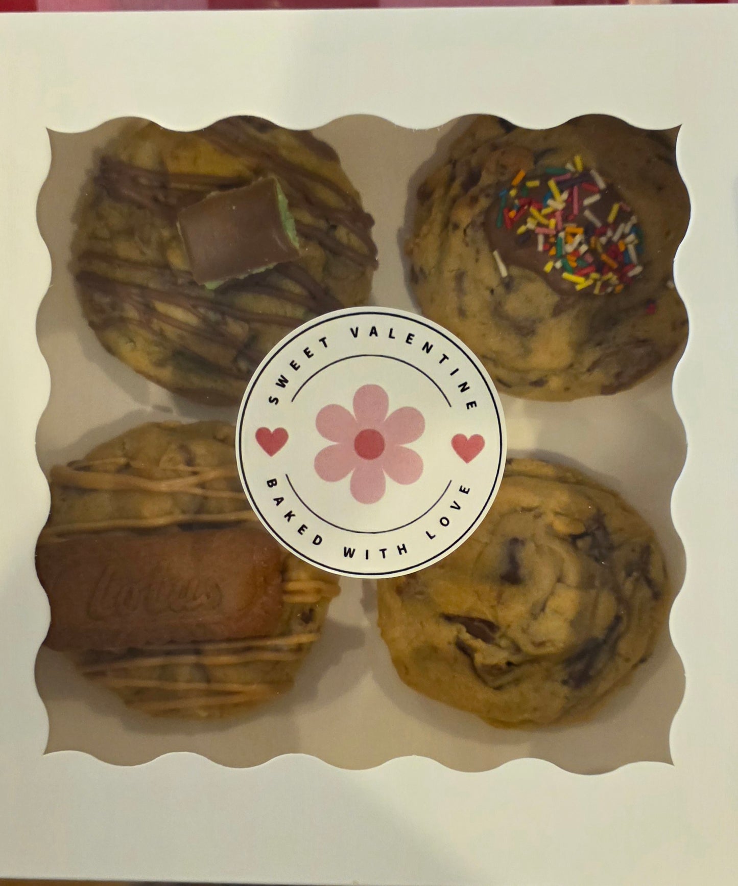 Mixed cookie Box x 4