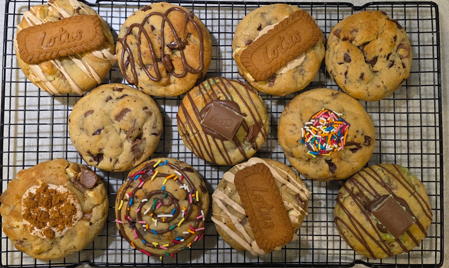 Combo Cookie Box x 8