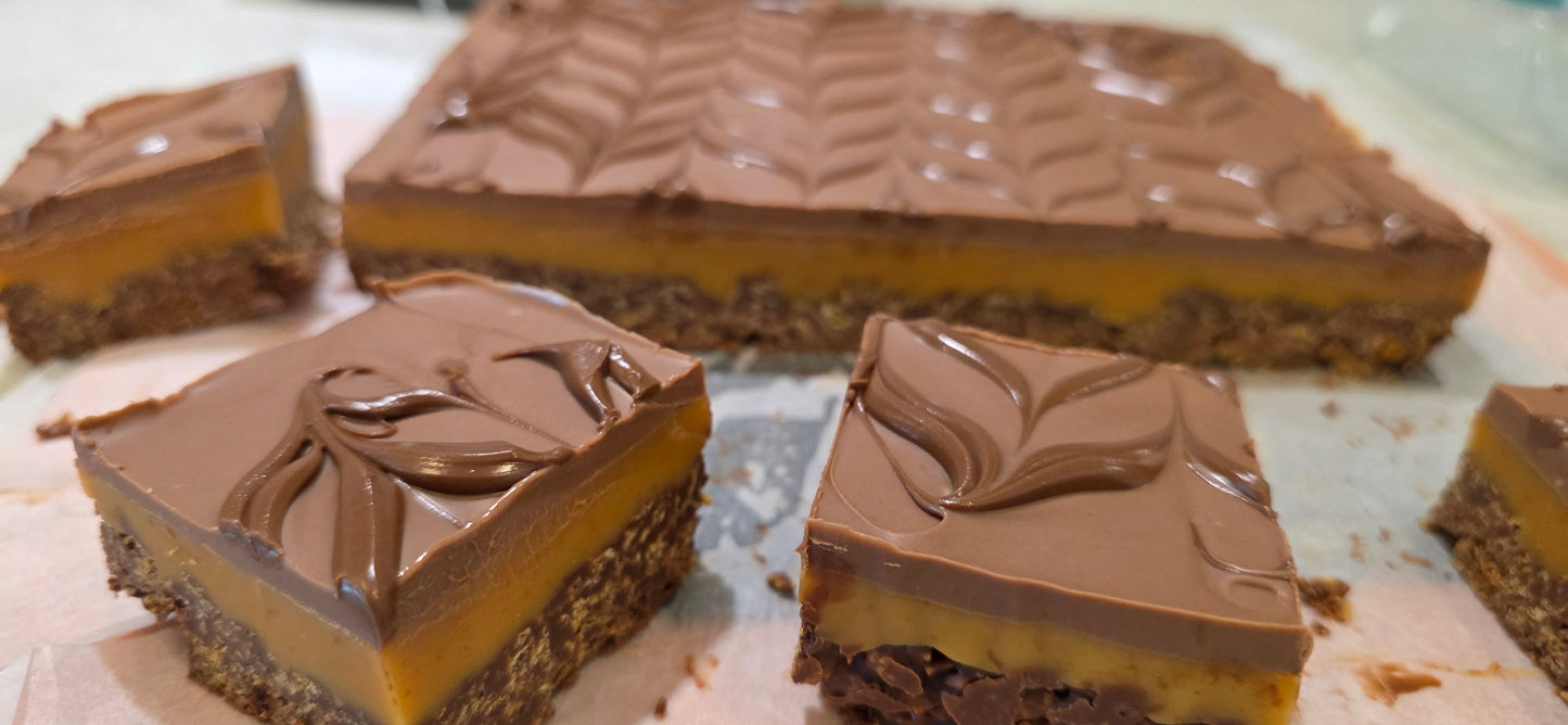 Nutella Crunch Slice