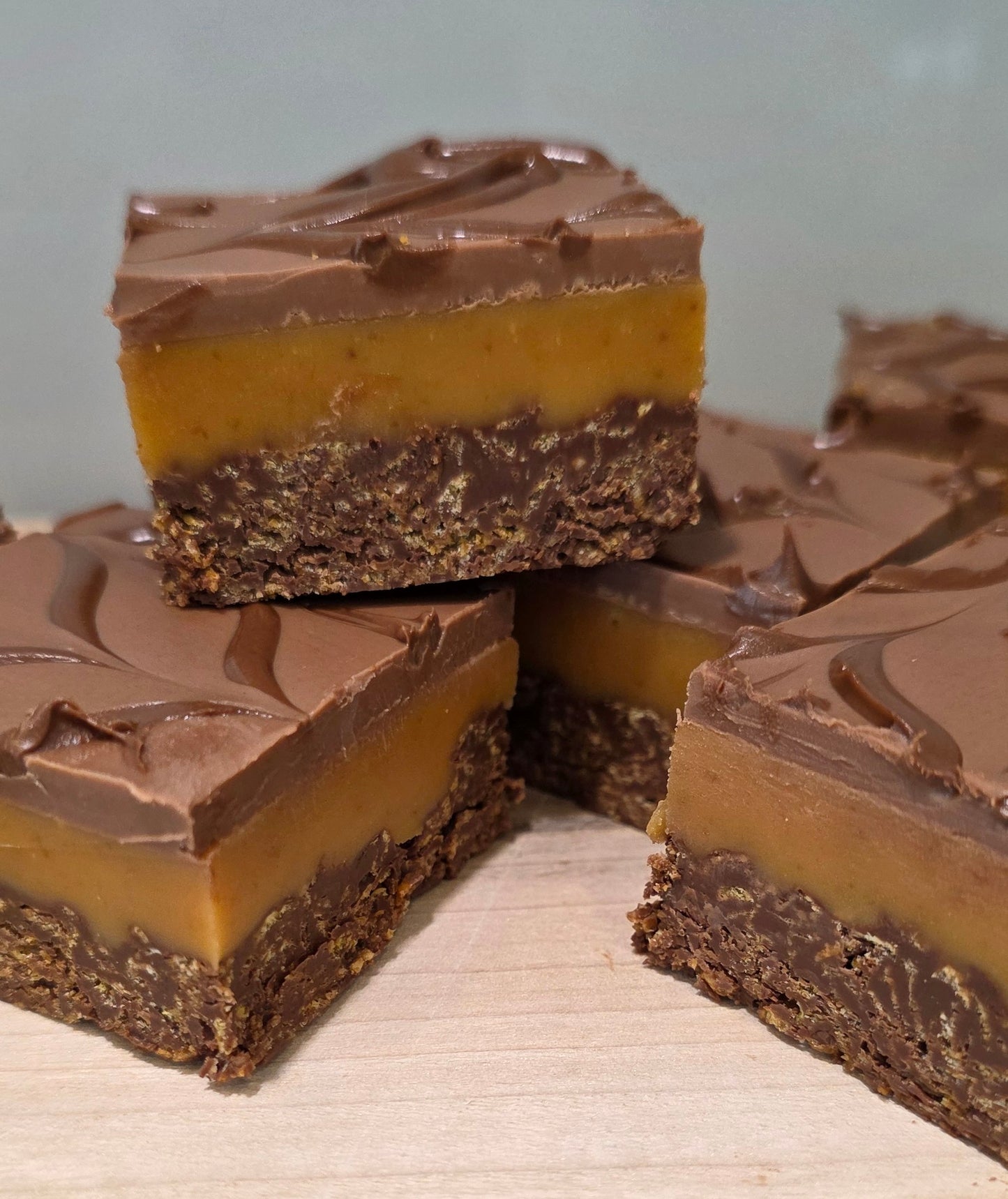 Nutella Crunch Slice